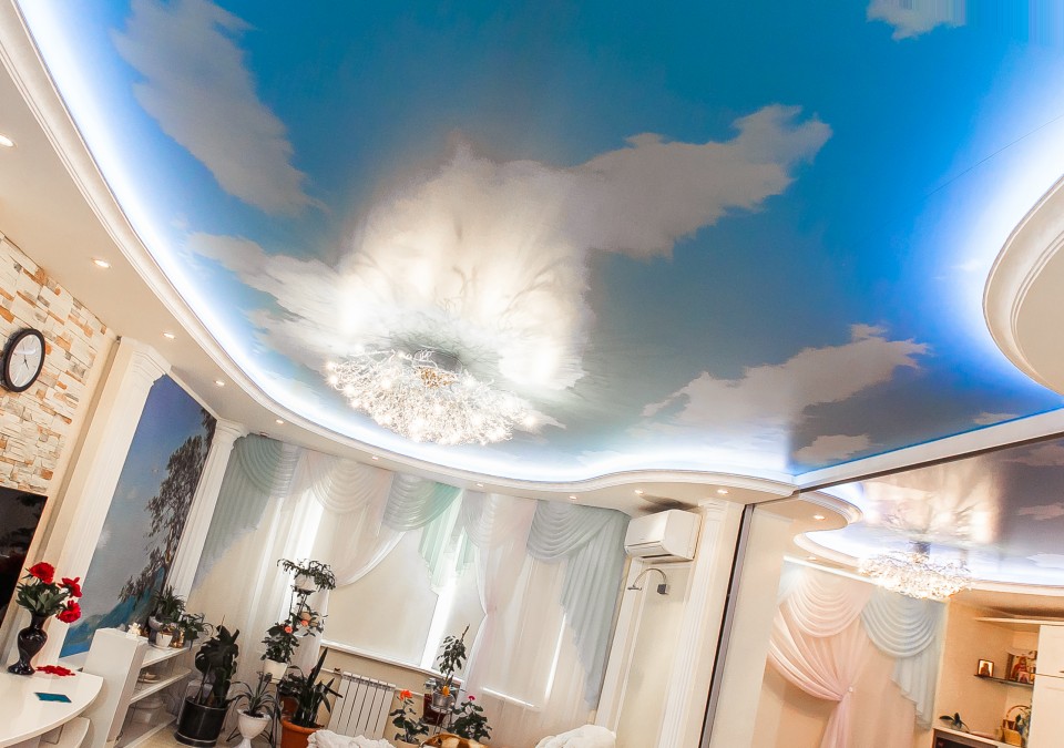 Заказать потолок с фотопечатью в г. Елабуга